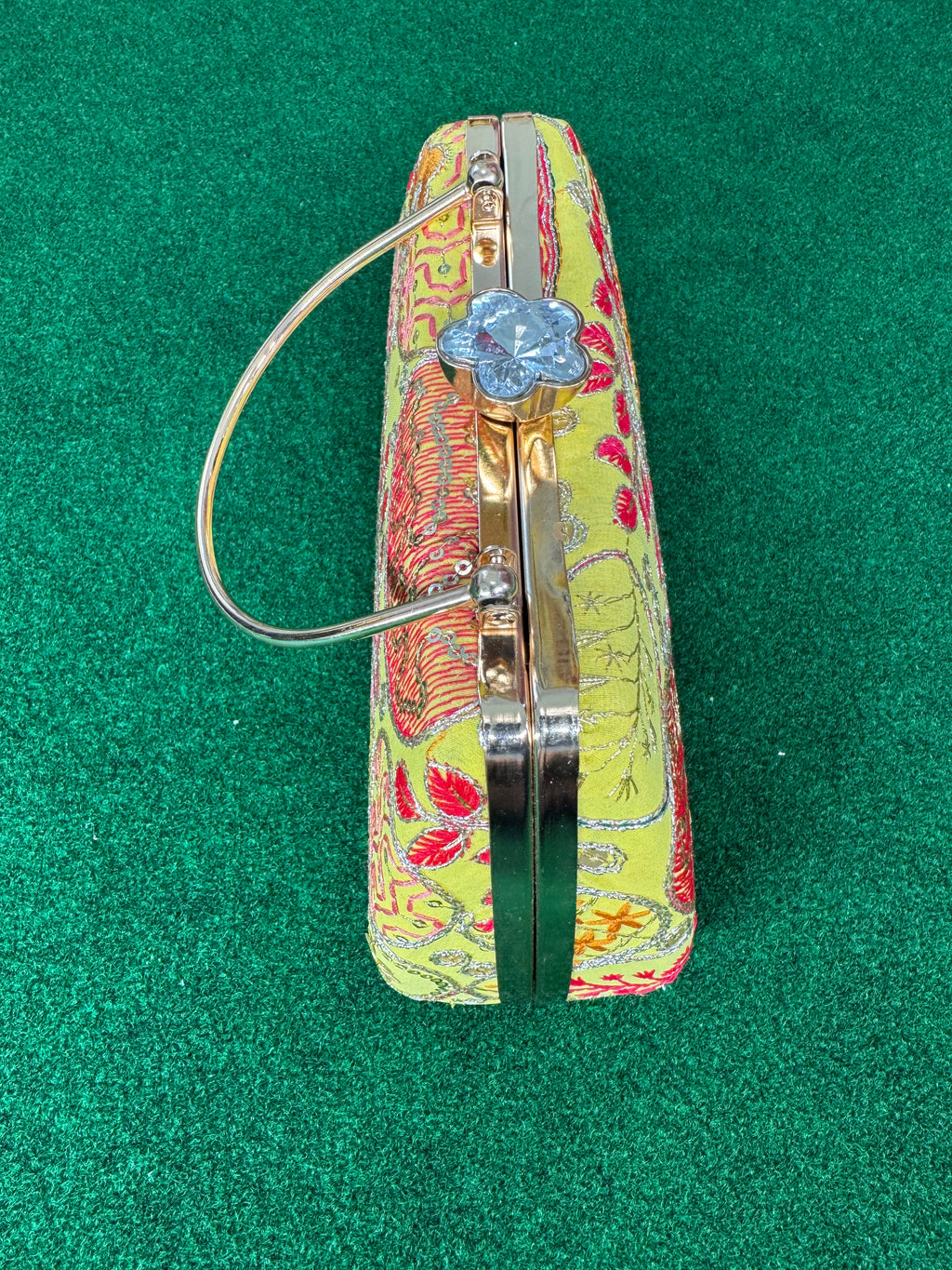 Embroidered Clutch Handbag (String included)