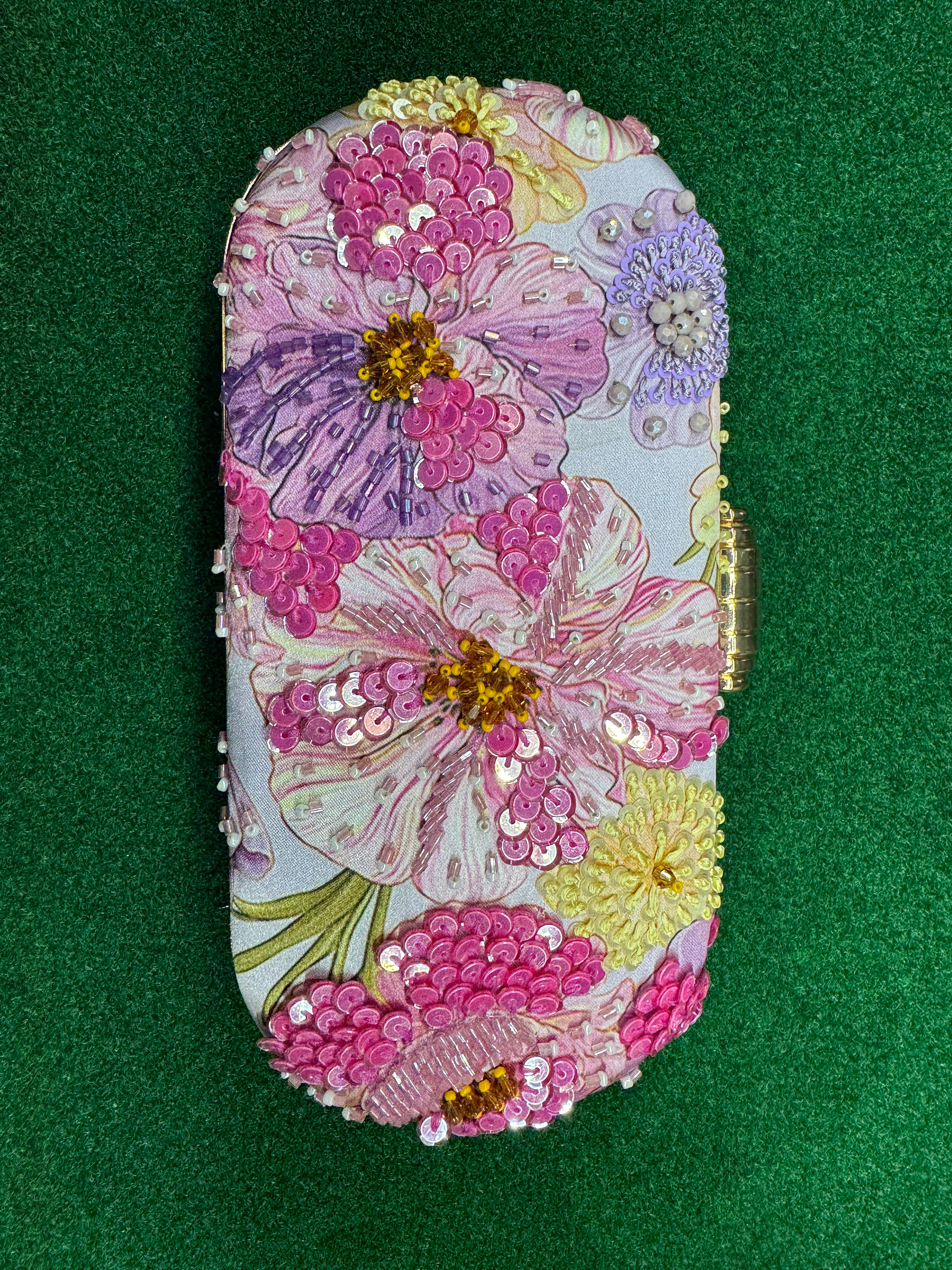 Embroidered Clutch Handbag (String included)