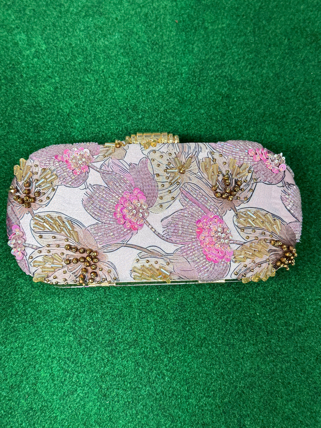 Embroidered Clutch Handbag (String included)